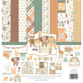 ECHO PARK PAPER COMPANY Baby Echo Park Collection Kit 12"X12"