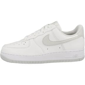 Nike Air Force 1 '07 Women's Shoes (DV3808-104, White/White/Volt/Photon Dust)