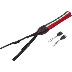 Universal Adjustable Colorful Strip Nylon Camera Shoulder Neck Strap Photography Accessory, 51.1in(1)