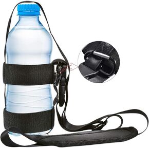 Glovion Adjustable Water Bottle Sling,Compact Lanyard Bottle Carrier