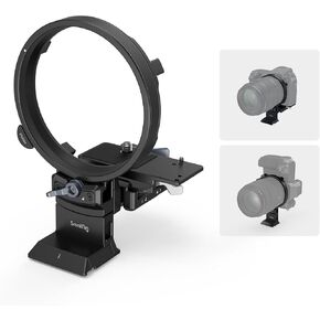 SMALLRIG Rotatable Collar Plate for Fujifilm GFX 100S / 50S II / GFX100 II, Horizontal-to-Vertical Mount, Rotating Collar for Arca-Type, for Manfrotto - 4305