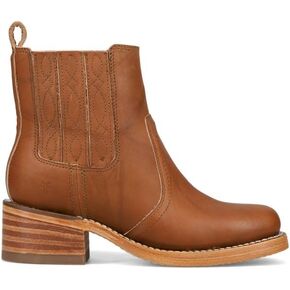 Frye Campus Chelsea Leather Boots for Women, Square Toe Boots | Moisture-Resistant Build, Roomy Square Toe, Leather-Lined Comfort, Easy Slip-On Wear in Saudi Arabia