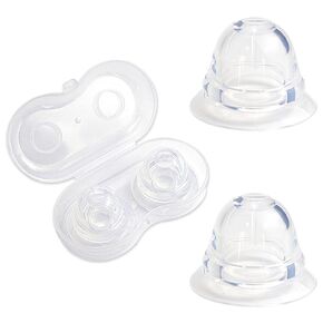 2Pcs Nipple Corrector Nipple Sucker Food-Grade Silicone Nipple Extender for Breastfeeding, Flat or Inverted Nipples, with Box