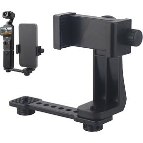 Phone Holder for DJI Osmo Pocket 3, Pocket 3 Accessories Expansion Adapter with 1/4" Thread Hole Used with Tripod and Extension Rod