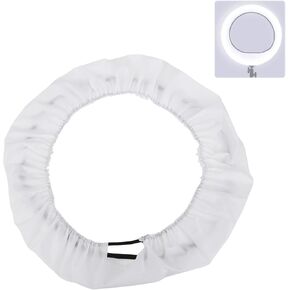 LED Ring Light Softbox Diffuser Retractable,Collapsible Photography Video Light Softbox White 18 inches 14 inches for Filming, Video Fill in Recording (14 inch Ring Diffuser