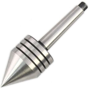 Live Tailstock Center with 60 Degree Point, 1MT, for Wood Lathe