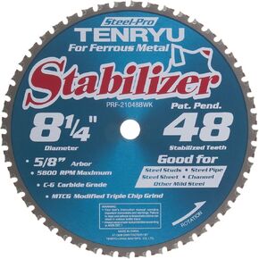Tenryu PRF-21048BWK 8-1/4" Saw Blade