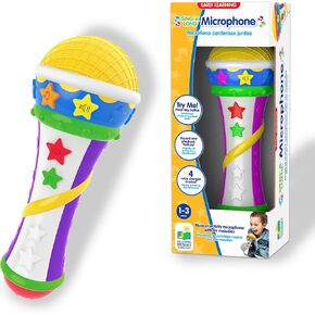 The Learning Journey Early Learning - Sing Along Microphone - Electronic Musical Toddler Toys & Gifts for Boys & Girls Ages 12 Months and Up – Mind Building Musical Learning Toy