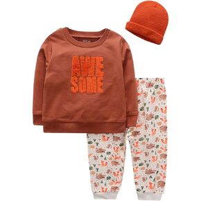 Chick Pea Baby Boy Jogger Set Newborn Pant Set Layette Bundle