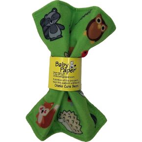 Baby Paper Original Crinkle Teether and Sensory Toy for Babies and Infants | Woodlands Pattern | Non-Toxic, Washable | Great for Baby Showers