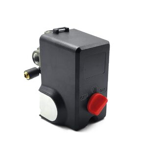 034-0226 Air Compressor Pressure Switch 105-135PSI 4 Port Fit for Porter Cable Craftsman Powermate Air Compressor Industrial Air Tool Parts