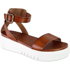 MIA Lunna Womens Open Toe Flatform Platform Sandals