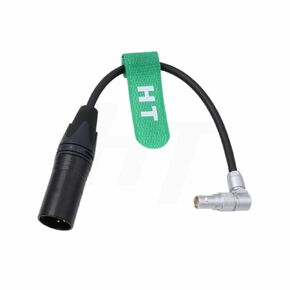 Power Cable Ptap D-tap to Right Angle 2 Pin Female for RED Komodo 6K Camera 30cm