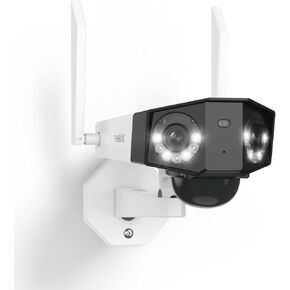 كاميرا ريولينك الأمنية الخارجية واي فاي لاسلكية، رؤية واسعة للغاية 180 درجة، رؤية ليلية ملونة 8 ميجابكسل، بطارية تعمل بالطاقة الشمسية، 2.4/5 جيجا هرتز واي فاي، لا حاجة إلى محور، اكتشاف الشخص/المركبة، IP66 مقاوم للماء، Duo 2 in Kuwait