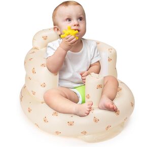Inflatable Baby Seat Baby Chair - Baby Seats for Infants for Sitting Up 3 Months and Up, Baby Inflatable Seat, Portable Baby Sit Up Chair Beach Chair, Inflatable Baby Chair for Home, Floor, Travel