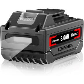 CEENR LB2X4020 8.0Ah Battery Replacement for Black and Decker 20V Lithium Battery Compatible with Black and Decker Battery