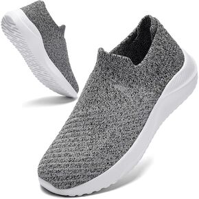 PPQ Womens Walking Shoes Slip on ，Soft Slip in Sock Sneakers for The Shoes are Very Light and Suitable for People who Walk a lot