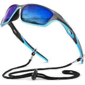 SCVCN Polarized Sunglasses Sports Glasses UV400 Protection for Men Women Cycling MTB Fishing Running Driving Baseball
