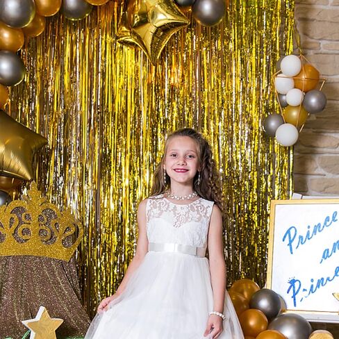 3 حزمة من ستائر خلفية من رقائق الفويل الفضية، ستائر للحفلات، بهرج معدني، خلفية لعيد الميلاد، عيد الميلاد، العازبة، السنة الجديدة، الخطوبة، التخرج، ديكورات حفلات الديسكو، خلفية لامعة in Kuwait