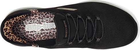Skechers Women's Summits Leopard Chic Hands Free Slip-ins Sneaker in Saudi Arabia