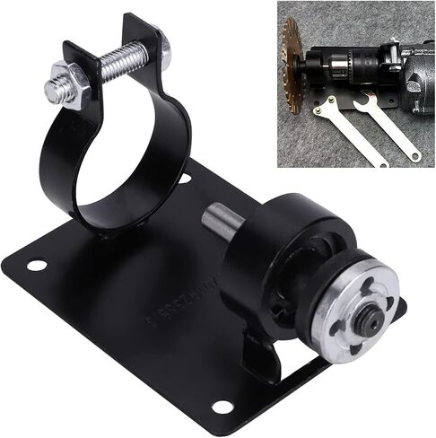 Electric Drill Cutting Stand Holder, Drill Cutting Bracket Small Bench Electric Cutting Wheel Drill Stand Seat Stand Holder for Stable Cutting Polishing Grinding(10MM) in Saudi Arabia