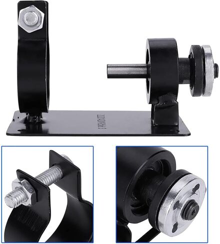 Electric Drill Cutting Stand Holder, Drill Cutting Bracket Small Bench Electric Cutting Wheel Drill Stand Seat Stand Holder for Stable Cutting Polishing Grinding(10MM) in Saudi Arabia