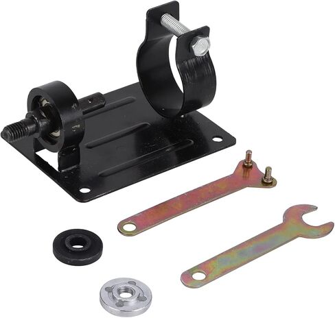 Electric Drill Cutting Stand Holder, Drill Cutting Bracket Small Bench Electric Cutting Wheel Drill Stand Seat Stand Holder for Stable Cutting Polishing Grinding(10MM) in Saudi Arabia