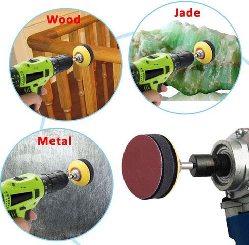 3 Inch (75mm) Soft Foam Interface Sponge Pad 10 Pack 3" Hook and Loop Replacement Orbital Sander Pad for 3 Inch Random Orbital Sander Car Auto Body Sanding Discs Backing Cushion Pads in Saudi Arabia