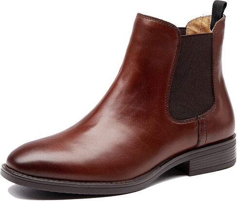 U-lite Womens Fall Winter Comfortable Stylish Leather Chelsea Ankle Boots Women Booties in Saudi Arabia