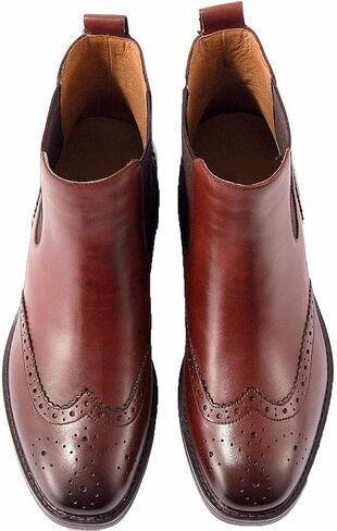 U-lite Womens Fall Winter Comfortable Stylish Leather Chelsea Ankle Boots Women Booties in Saudi Arabia