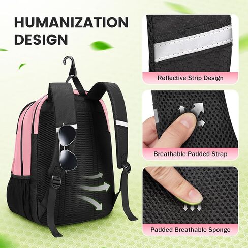 حقيبة تنس تايجير، حقائب ظهر للتنس للنساء والرجال، مضربين مع حجرة أحذية جيدة التهوية، حقيبة ظهر للتنس لمضارب التنس، مجداف كرة البيسبول، وغيرها من ملحقات التنس in Kuwait