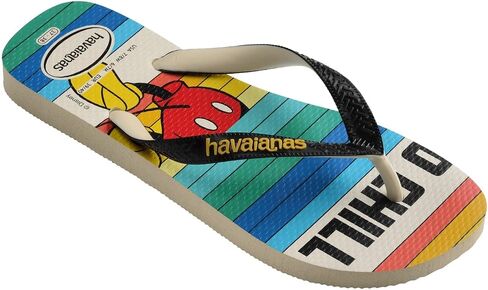 صنادل فليب فلوب من Havaianas للجنسين من ديزني ميكي ماوس، مقاس 5 in Saudi Arabia