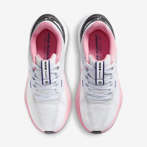 حذاء ركض Nike Structure 25 للسيدات (FQ8770-100، أبيض/أسود/أرجواني/طباشير مرجاني) in Saudi Arabia