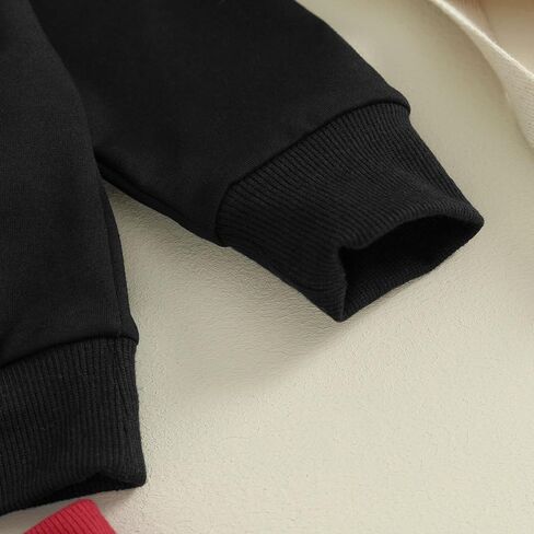 Toddler Baby Boy Clothes Pull On Sweatshirt Elastic Waist Pants 2Pcs Spring Winter Outfits in Kuwait