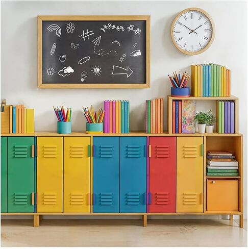 Kate 7x5ft Back to School Backdrops for Photography Blackboard Clock Background Colorful Bookcase Stationery Backgrounds Children Love Study Banner Backdrop in Saudi Arabia