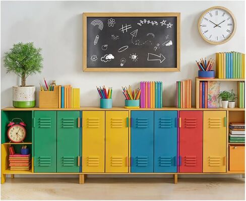 Kate 7x5ft Back to School Backdrops for Photography Blackboard Clock Background Colorful Bookcase Stationery Backgrounds Children Love Study Banner Backdrop in Saudi Arabia