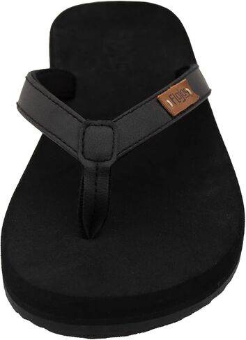 حذاء FLOJOS Billie Flip-Flop للسيدات، أسود، 10 in Kuwait