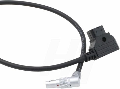 Power Cable Ptap D-tap to Right Angle 2 Pin Female for RED Komodo 6K Camera 30cm in Saudi Arabia