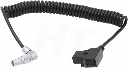 Power Cable Ptap D-tap to Right Angle 2 Pin Female for RED Komodo 6K Camera 30cm in Saudi Arabia