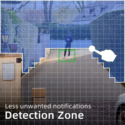 كاميرات مراقبة 2K لاسلكية في الهواء الطلق، قطعتان من كاميرات WiFi الأمنية الداخلية لأمن المنزل مع أضواء كاشفة وإنذار صفارات الإنذار، صوت ثنائي الاتجاه، رؤية ليلية ملونة، اكتشاف الذكاء الاصطناعي لأمن المنزل، العمل/أليكسا in Saudi Arabia