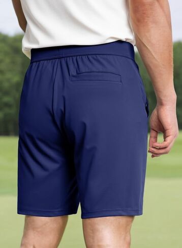JMIERR Men's Golf Dress Shorts Flat Front Hybrid 7 Inch Lightweight Summer Casual Chino Short for Men with Pockets in Saudi Arabia
