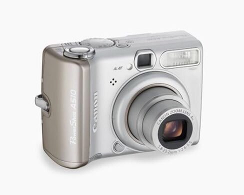 Canon PowerShot A510 3.2MP Digital Camera with 4x Optical Zoom (Renewed) in Saudi Arabia
