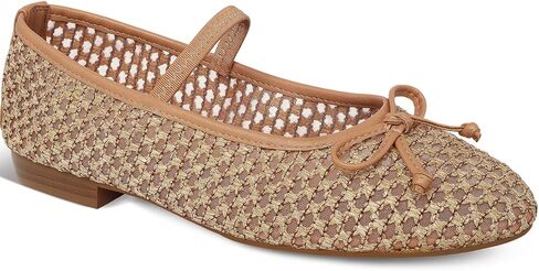 MUCCCUTE Women's Mesh Ballet Flats, Round Toe Ballerina Flats Shoes Casual Dress Mary Jane Flats in Saudi Arabia