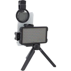 Reduce Reflected Light Device, 52mm CPL Lens Filter, Rechargeable Fill Light for Photography, Live Streaming