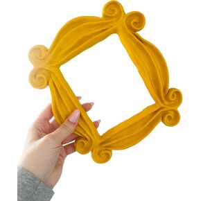 Friends Peephole Frame/Yellow Door Frame/Purple Door Decor/Friends Merchandise/Monica Peephole/Pop Culture Nerdy Home (8.5 inches)
