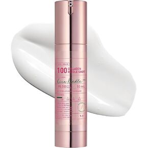 VT COSMETICS Collagen Reedle Shot 100, Firming & Elasticity Microneedling Serum, 500Da Collagen Exosome, Centella-Asiatica, Fine Lines, Soft Skin, Glass Skin, Korean Skin Booster, 1.69Fl Oz(50ml)