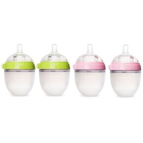 Comotomo 5 oz and 8 oz Bottle Double Pack Set