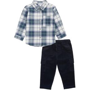 Splendid baby-boys Cowboy Flannel Set