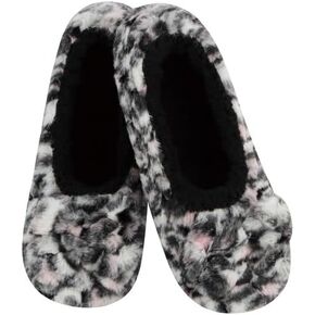 Snoozies Womens Pink Seersucker Ballerina Size Medium in Kuwait