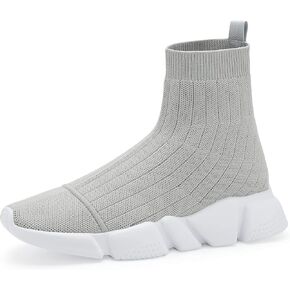 Womens Socks Sneakers,Fashion Casual Shoes for Women,Lightweight Breathable Sneakers,Slip On No Laces Shoes